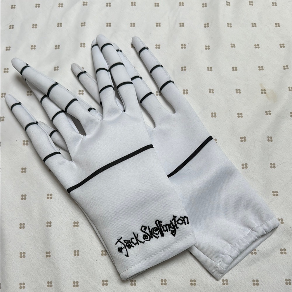 Jack Skellington Skeleton Gloves